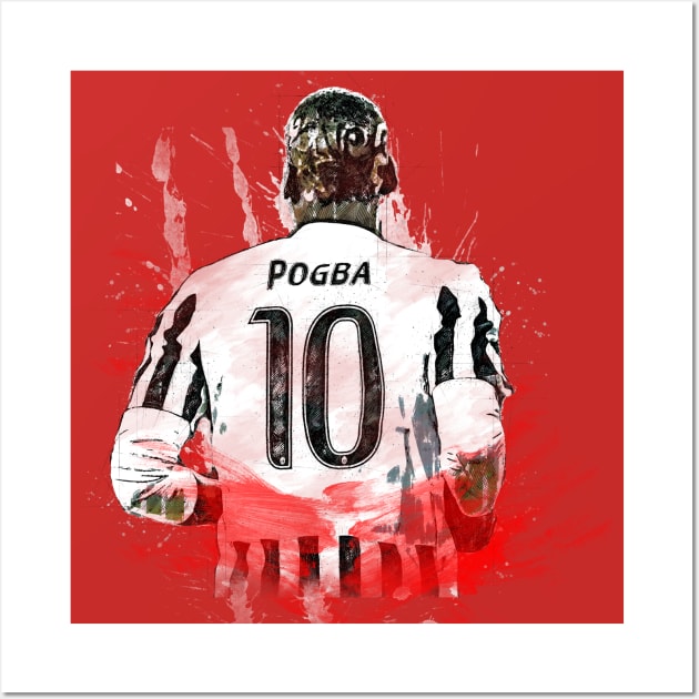 Pogba-juventus star Wall Art by ARTABBAS